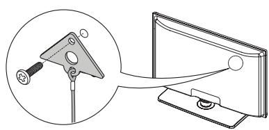SAMSUNG PN50C6400 - To prevent the TV from falling - 2