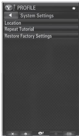 SAMSUNG PN58B850Y1F - Using the Profile Widget - 3