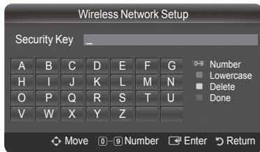SAMSUNG PN58B850Y1F - Select a network - 1