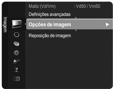 Matiz (Vd/Vm) : Vd50 / Vm50 Definições avançadas • Opções de imagem Reposição de imagem