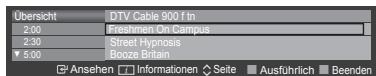 SAMSUNG PS50B550T4W - Verwenden von Ausführlichem Programmführers / Übersicht - 2