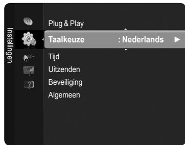 Plug & Play Taalkeuze : Nederlands Tijd Uitzenden Beveiliging Algemeen