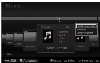 Music 1 1 Energetic 3/4 Carol kidd Mr A-Z 2009 Pop Fuidige groep afip Informatie Vetig verwijderen When I Dream NPKI NPKI usermanual Heaven Sky USB USB Apparaat Keuze Extra Bovenste map