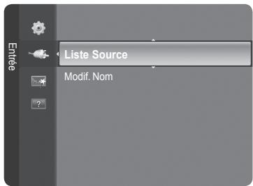 Liste Source Modif. Nom