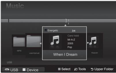 Music Energetic 3/4 Carol kidd Mr A-Z 2005 Pop When I Dream NPKI usermanual Heaven USB USB Device Select Tools Upper Folder