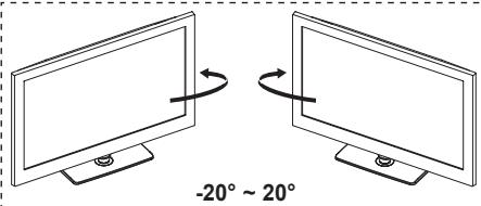 -20° ~ 20°