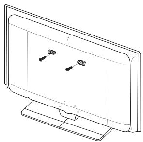 SAMSUNG PS50B550T4W - Fissaggio del televisore alla parete - 3