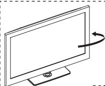 SAMSUNG PS50B550T4W - Uso della base a piedistallo - 1