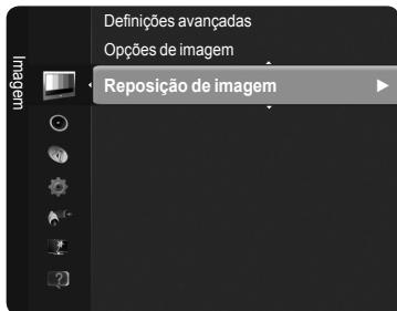 Definições avançadas Opções de imagem Reposição de imagem