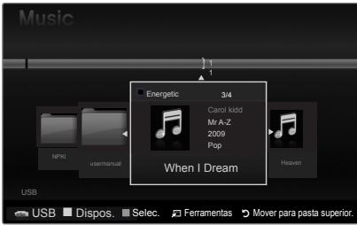 Music Energetic 3/4 Carol kidd Mr A-Z 2009 Pop When I Dream NPKI usermanual Heaven USB USB Dispos. Select. Ferramentas Mover para pasta superior.