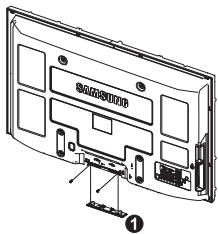 SAMSUNG PS50B550T4W - Achtung - 1