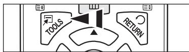 SAMSUNG PS50B560T7P - Utilisation du bouton TOOLS - 1