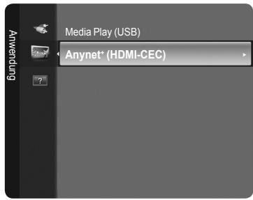 SAMSUNG PS50B560T7P - Einrichten von Anynet\* (HDMI-CEC) - 1
