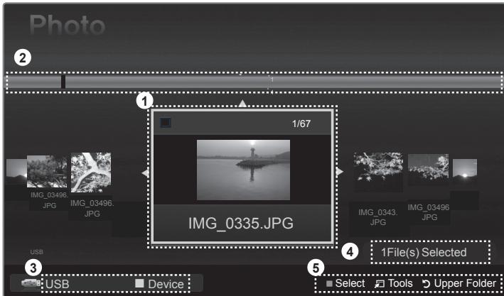 SAMSUNG PS50B560T7P - Screen Display - 1