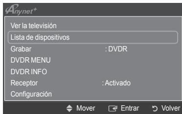 SAMSUNG PS50B560T7P - Conmutación entre dispositivos Anynet+ - 1