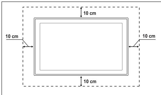SAMSUNG PS50B560T7P - Seguidad en el espacio de instalacion - 2