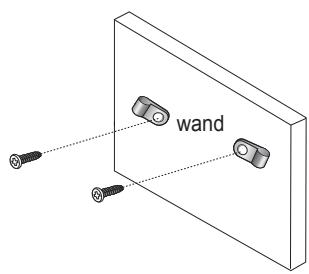 SAMSUNG PS50B560T7P - Befestigen des Fernsehgeräts an der Wand - 2