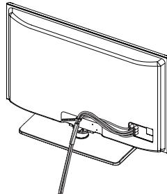 SAMSUNG PS50B560T7P - De snoeren bij elkaar houden - 1