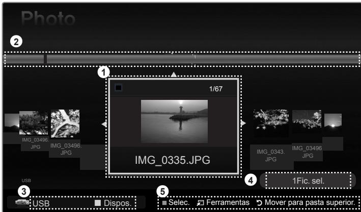 SAMSUNG PS50B560T7P - Descrizao do ecra - 1