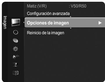 SAMSUNG PS50B560T7P - Tono color → Frio / Normal / Cálido1 / Cálido2 / Cálido3 - 1