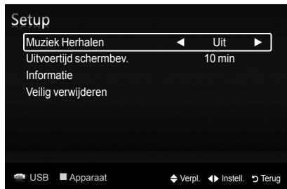 SAMSUNG PS50B560T7P - Het menu Instellungen gebruiken - 2