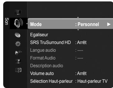 SAMSUNG PS50B560T7P - Description audio  Arrêt / Marche - 1