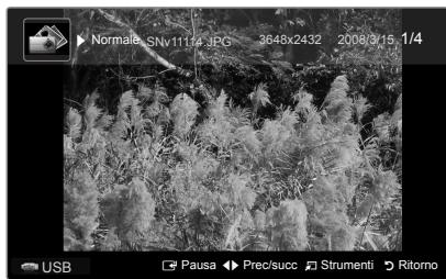 SAMSUNG PS50B560T7P - Visualizzazione di una proiezione di diapositive - 1