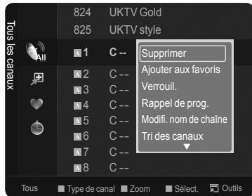 SAMSUNG PS50B560T7P - Réglage fin (Chaines analogiques uniquement) - 5