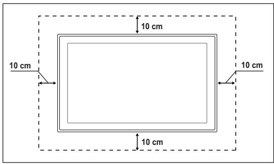 SAMSUNG PS50B560T7P - Bij installmentie van het product met een muurbevestiging - 1