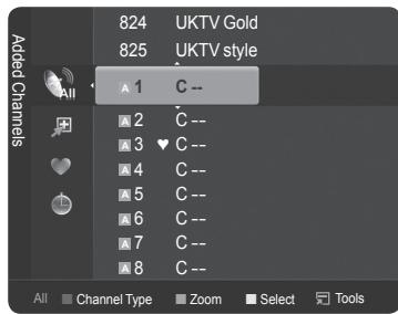 SAMSUNG PS50B560T7P - Fine Tune (Analogue channel only) - 3