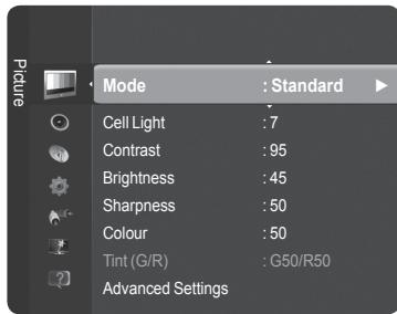 SAMSUNG PS50B560T7P - Colour Space - 1
