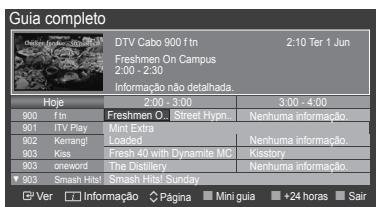 SAMSUNG PS50B560T7P - Utilizar o Guiacomplete / Mini guia - 1