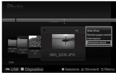 SAMSUNG PS50B560T7P - Rimozione sicura - 2