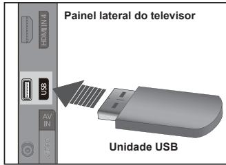 SAMSUNG PS50B560T7P - Ligar um dispositivo USB - 1