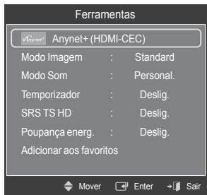 SAMSUNG PS50B560T7P - Utilizar o botão TOOLS - 2