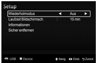 SAMSUNG PS50B560T7P - Verwendend des Menüs Einstellungen - 2