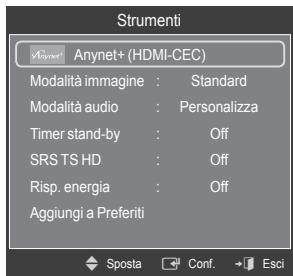 SAMSUNG PS50B560T7P - Uso del tasting TOOLS - 2