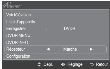 SAMSUNG PS50B560T7P - Enregistrement - 2