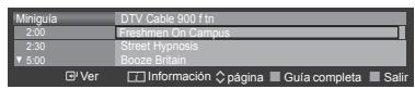 SAMSUNG PS50B560T7P - Uso de Guía completa / Minigua - 2