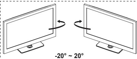 SAMSUNG PS50B560T7P - Uso della base a piedistallo - 1