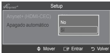 SAMSUNG PS50B560T7P - Apagado automático  No / Si - 2