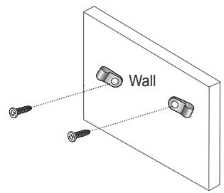 SAMSUNG PS50B560T7P - Securing the TV to the Wall - 2