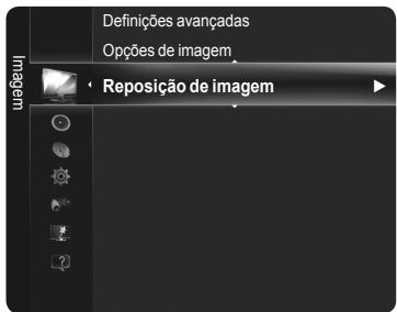Definições avançadas Opções de imagem Reposição de imagem