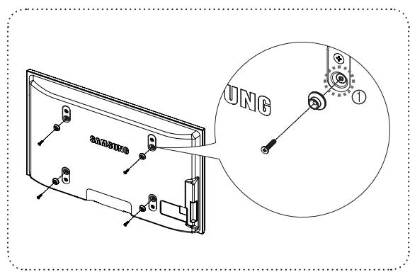 SAMSUNG PS50B650S1W - Specifiche del kit di supporto a parete (VESA) - 3
