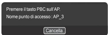 Premere il tasto PBC sull'AP. Nome punto di accesso : AP_3 Cancella