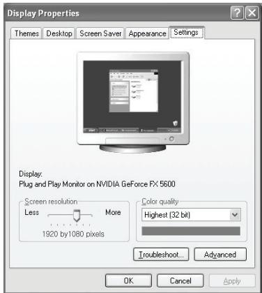 SAMSUNG PS50B650S1W - Configuration de votre logiciel PC (instructions basées sur Windows XP) - 1