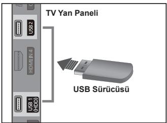 TV Yan Paneli USB Sürücüsü