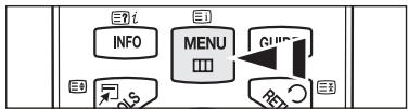 SAMSUNG PS50B650S1W - Viewing the Menus - 1