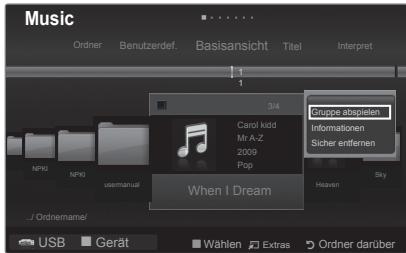 Music Orderer Benutzerdef. Basisansicht Titel Interpret 1 1 3/4 Carol kidd Mr A-Z 2009 Pop When I Dream Gruppe abspalien Informationen Sicher entfernen NPK NPK usermanual Heaven Sky Jordnemamel/ USB Gerät Wählen Extras Orderer darüber