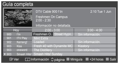 Gula completa DTV Cable 900 f tn 2:10 Tue 1 Jun Freshmen On Campus 2:00 - 2:30 Información no detallada. Hoy 2:00 - 3:00 3:00 - 4:00 900 f tn Freshmen O... Street Hypn. Sin información. 901 ITV Play Mint Extra Loaded Sin información. 902 Kerrang! Fresh 40 with Dynamite MC Kiss 903 oneword The Drillery Sin información. 904 Smash Hitel Splash Hitel Sunday Ver Información pagina Minigula +24 horas Salar